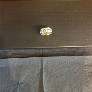 Elegant Gold and Silver Ring